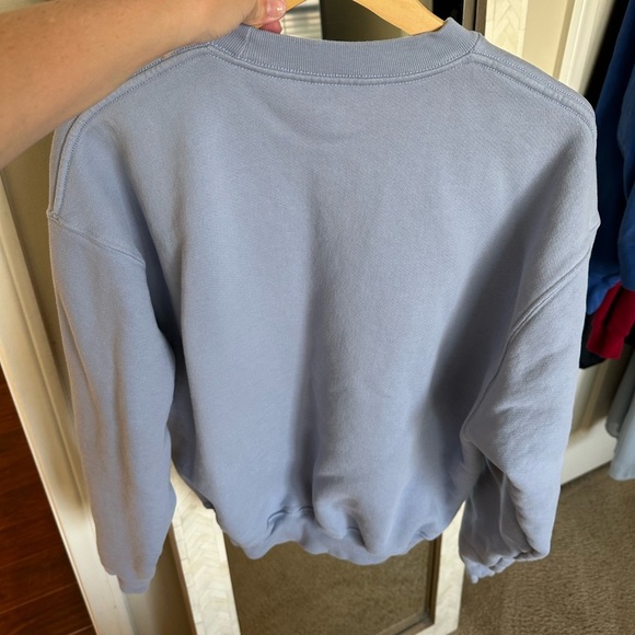 Set Active Woman’s Blue Crewneck Pullover - Picture 3 of 6